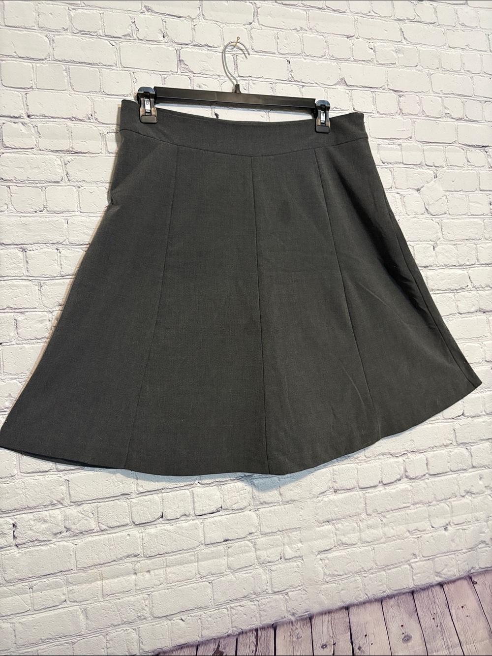 Covington A-Line Skirt - Dark Gray